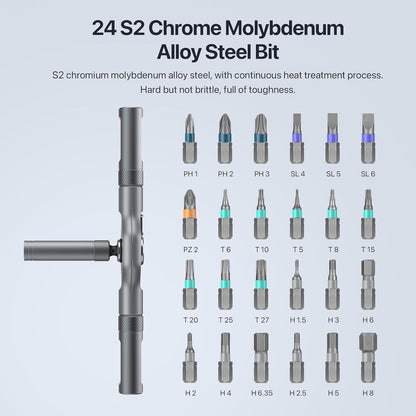 24-in-1 DIY Magnetic Screwdriver Set