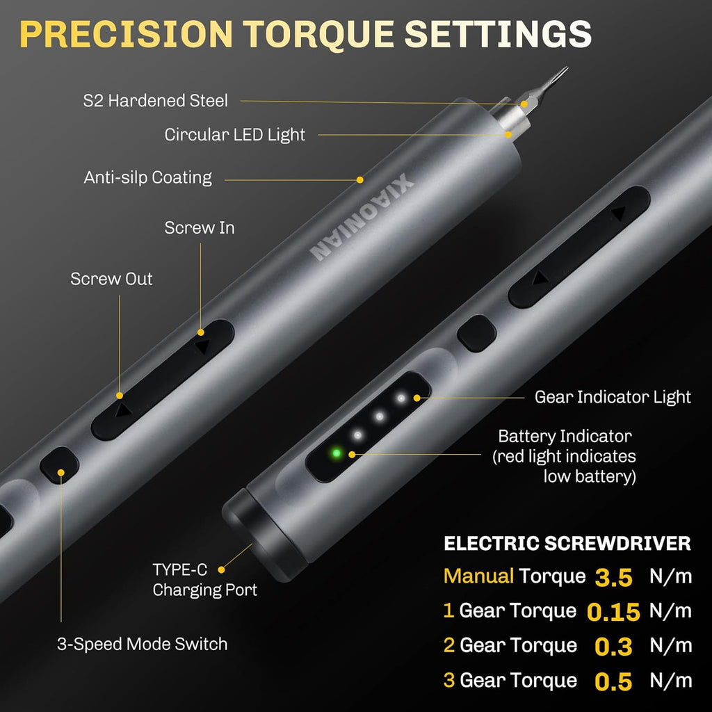 Trekona® 50-in-1 Mini Electric Screwdriver