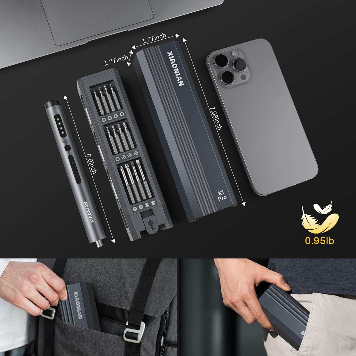 Trekona® 50-in-1 Mini Electric Screwdriver